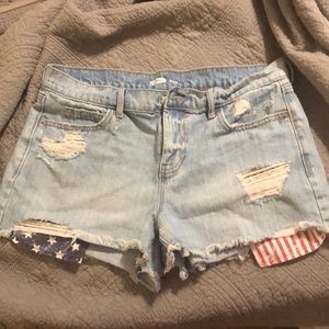 Old Navy jean shorts size 10